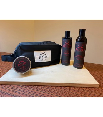 Cofanetto shampoo, fluido modellante, pasta modellante